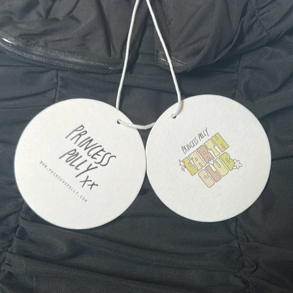 Princess Polly Black I want you Mini Dress Bodycon NWT - Picture 4 of 5